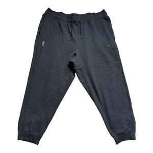 Men's Nike NBA Yoga Quilted Pants, Black, 3XL,NWT, Cuffed